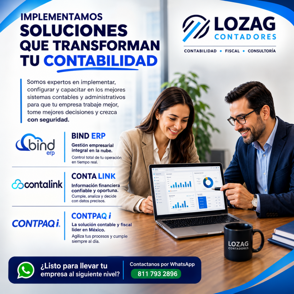 ¿Tu empresa ya creció, pero tus sistemas contables y administrativos no?